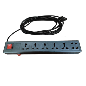 7 sockets power extension board with 5 meter wire