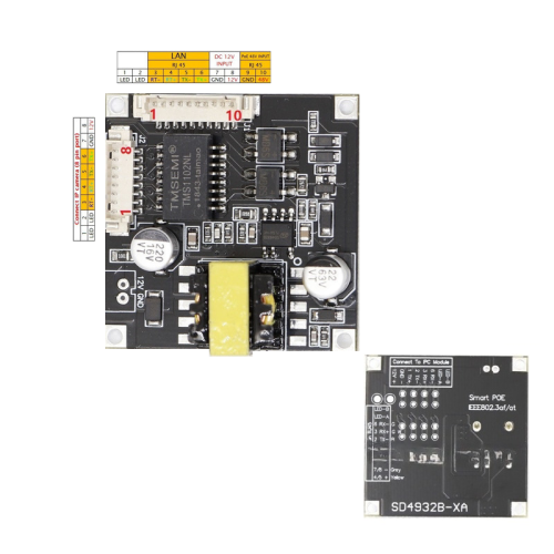 ​​​​​​​​​​​​​​IP camera huhuk poe board
