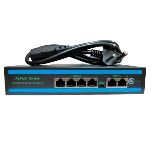 4 Port 2 uplink port network ethernet imported poe switch (52v)